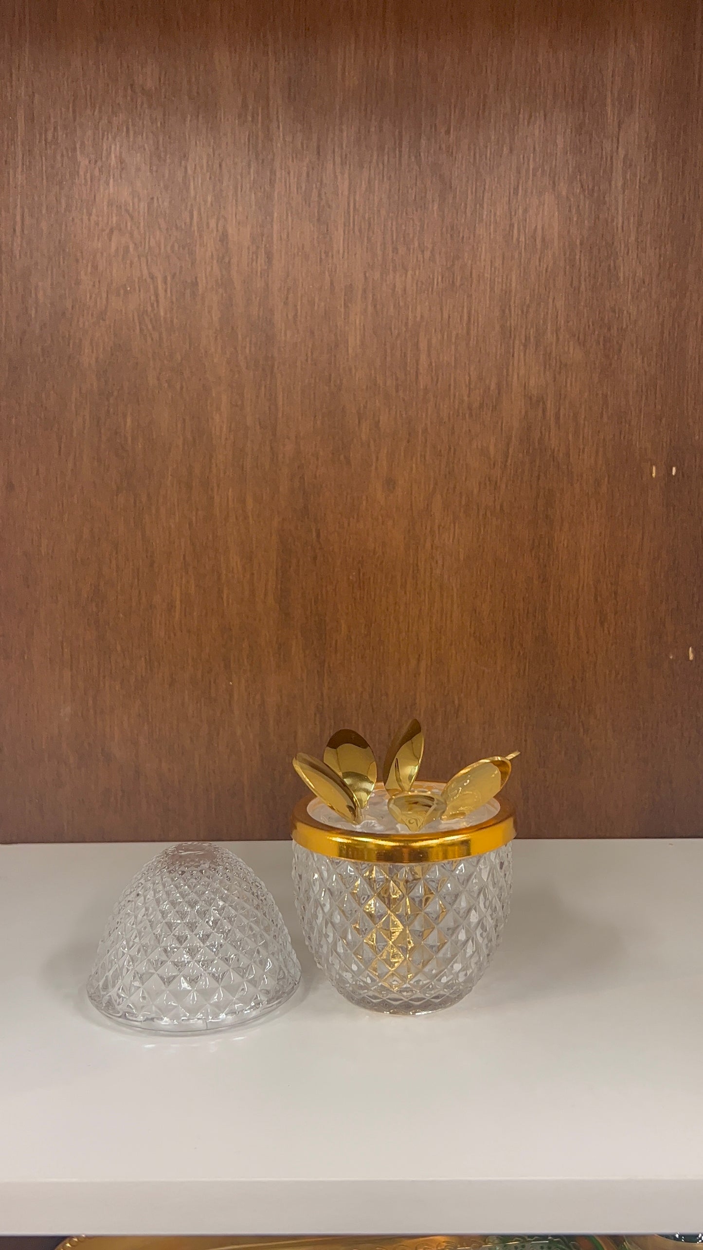 set of 6 gold-tone teaspoons
