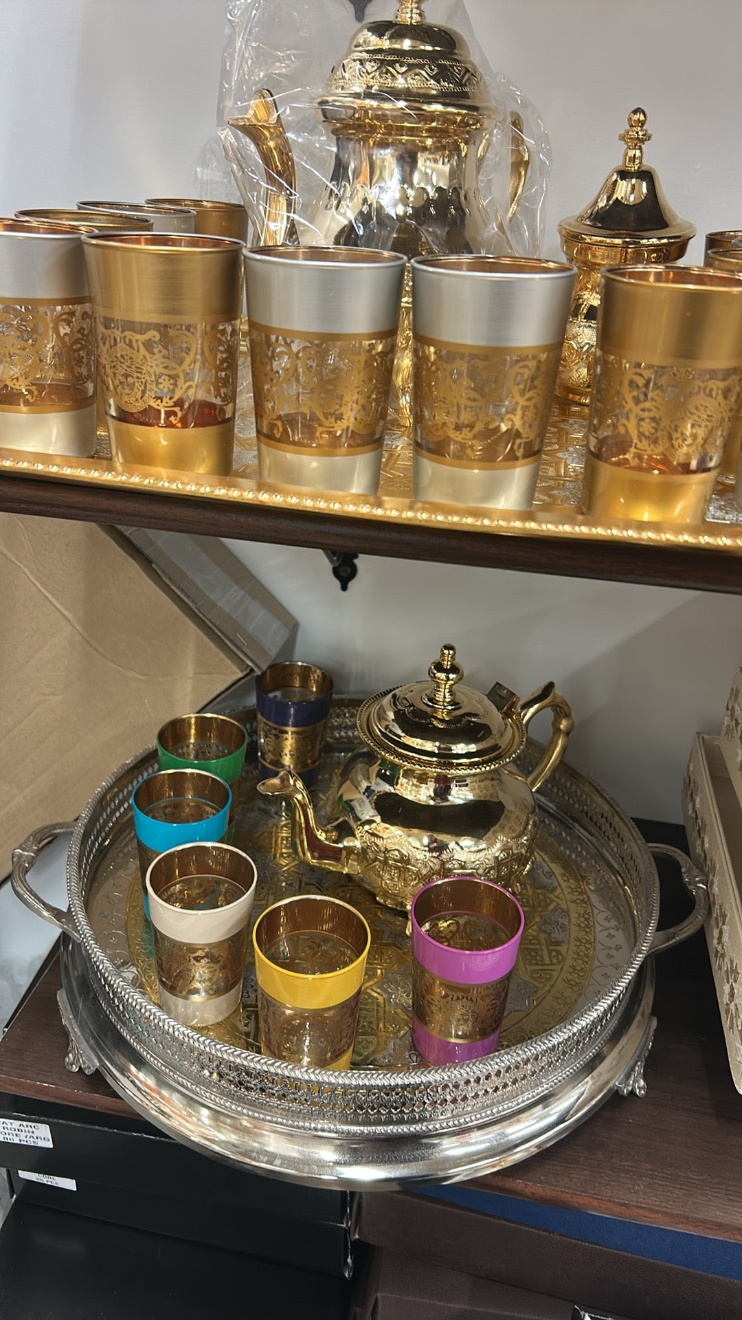 Copper serving tray