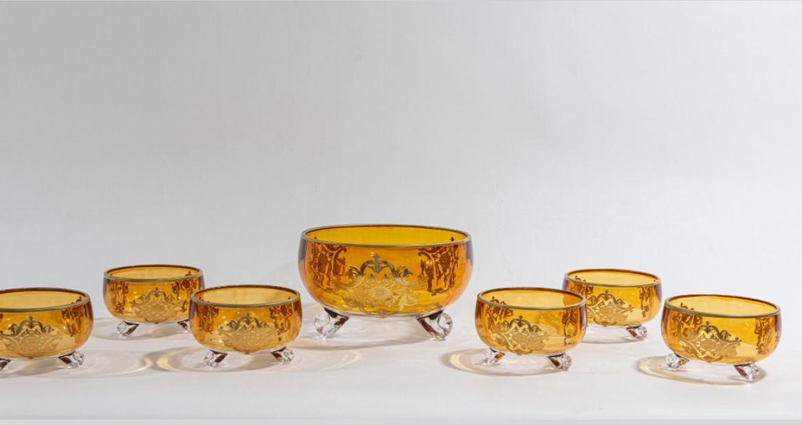 Luxury Glass Tableware Set