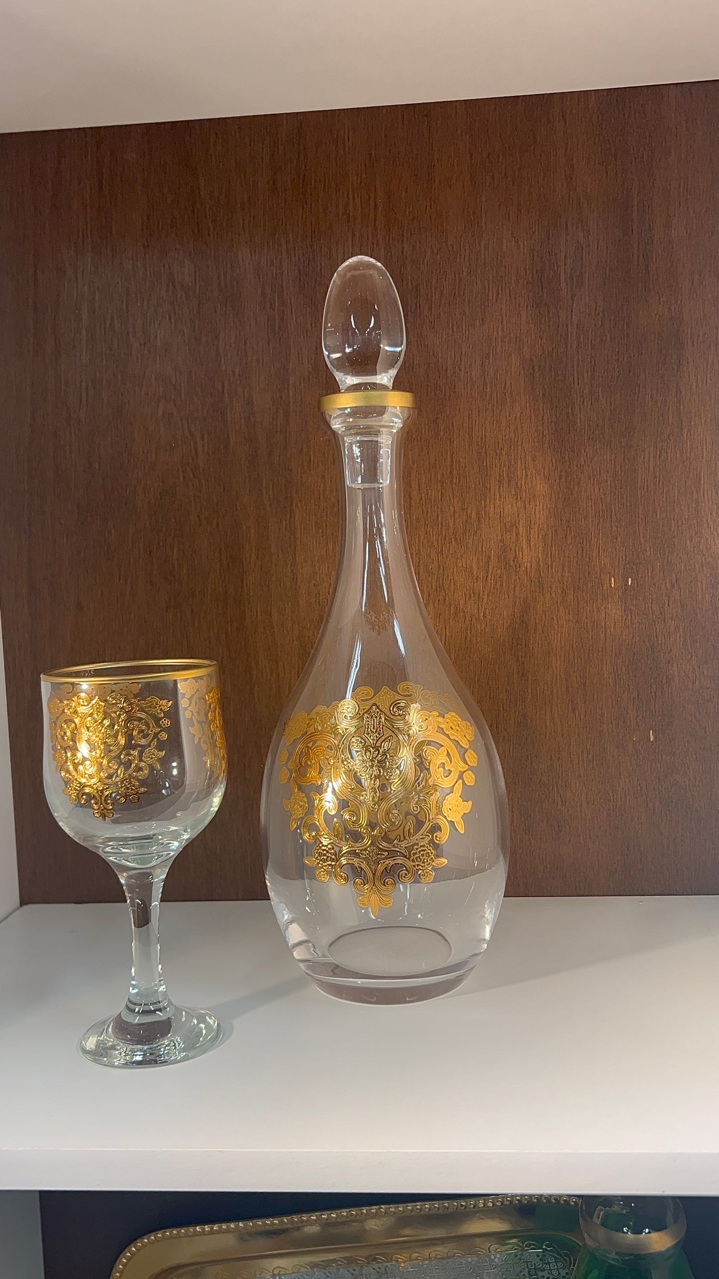 Service à vin élégant