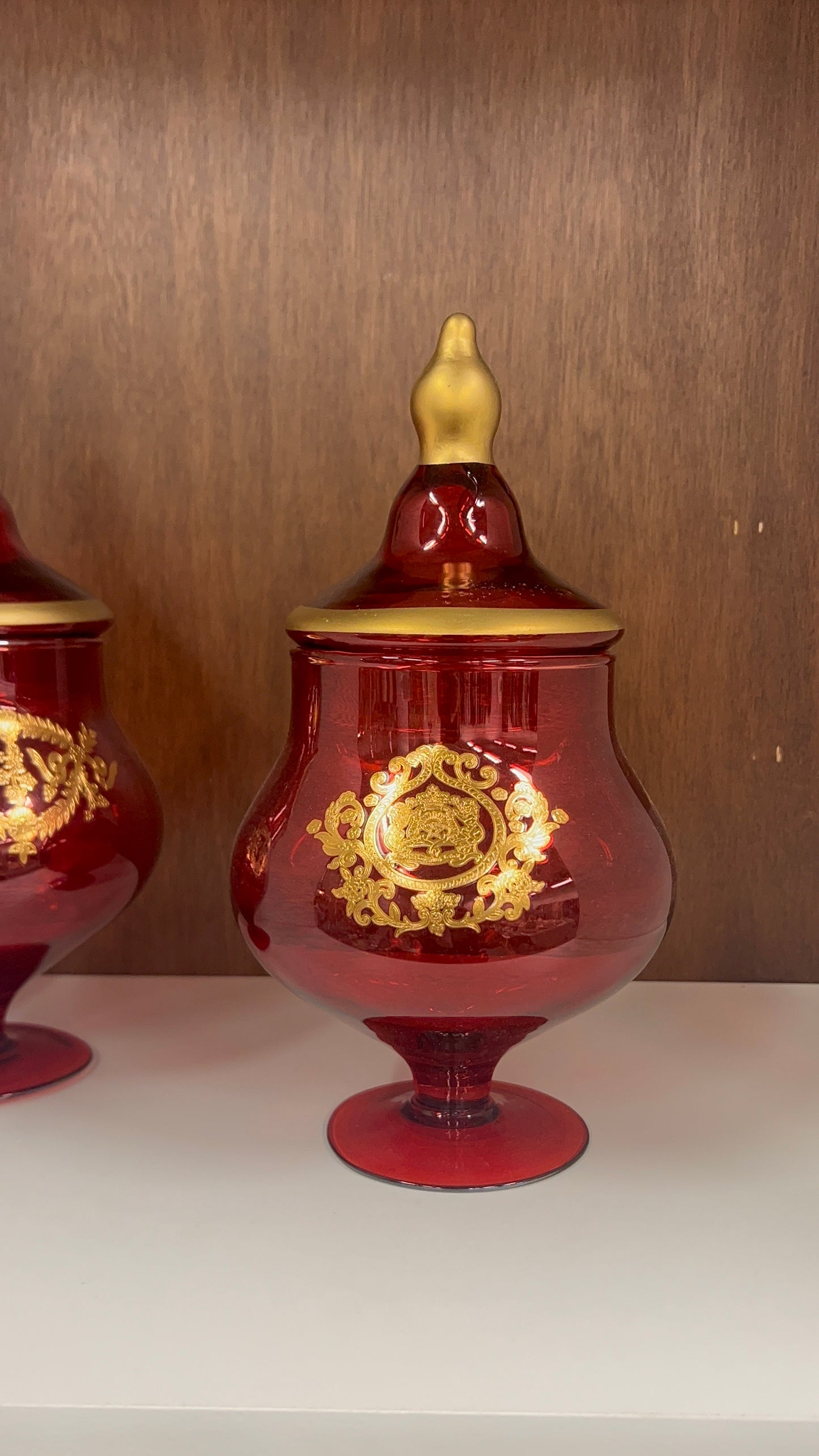 élégants bocaux décoratifs en verre