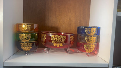 Service de table en verre de luxe