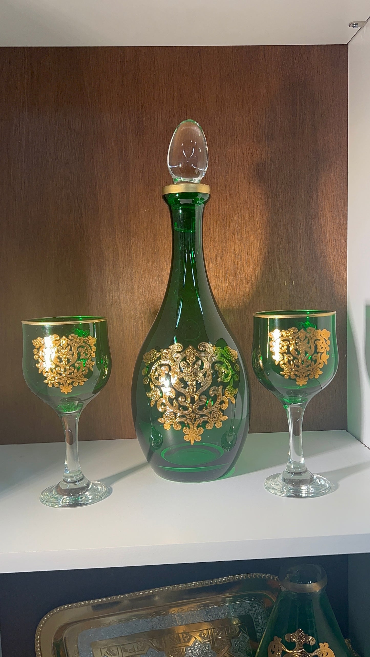 Service à vin élégant