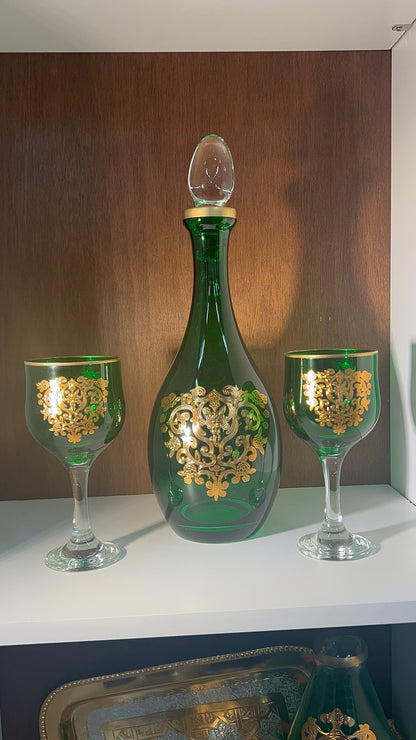 Service à vin élégant