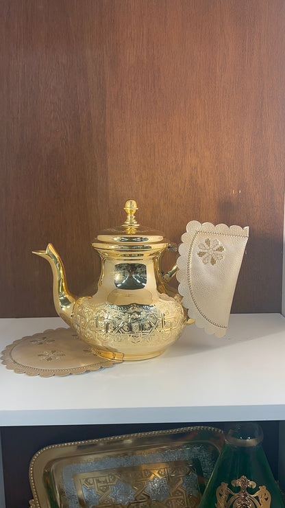 Accessoires pour théière – Protège-anse et dessous de verre