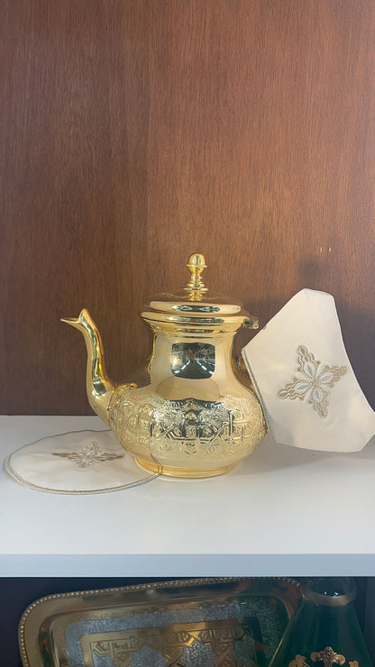 Accessoires pour théière – Protège-anse et dessous de verre