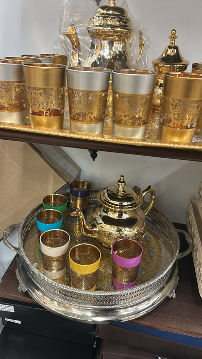 Copper serving tray