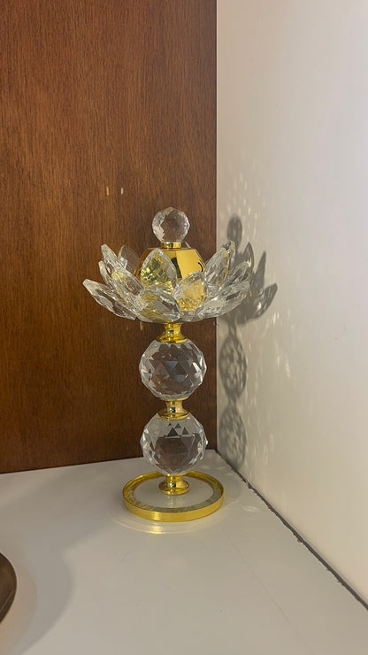 Ensemble Crystal Mabkhara – Collection de brûleurs d'encens de luxe