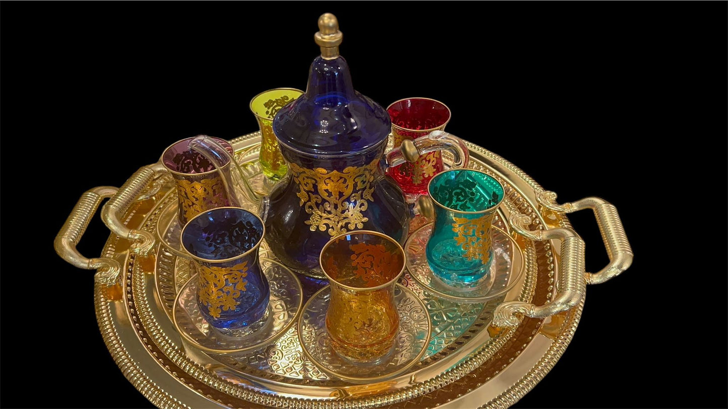 Luxury Moroccan Tea Set